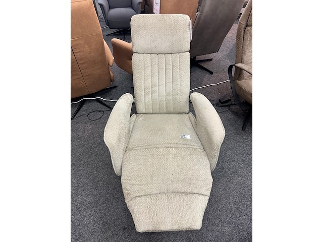 Fauteuil manueel koen, geweven beige - afbeelding 3 van  4