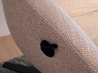 Fauteuil met footstool conform, globe, taupe - afbeelding 2 van  14