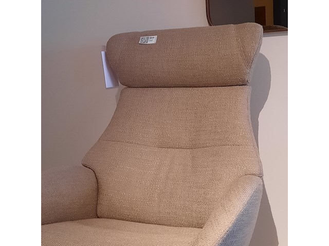 Fauteuil met footstool conform, globe, taupe - afbeelding 10 van  14