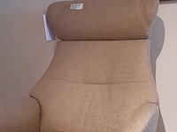 Fauteuil met footstool conform, globe, taupe - afbeelding 10 van  14