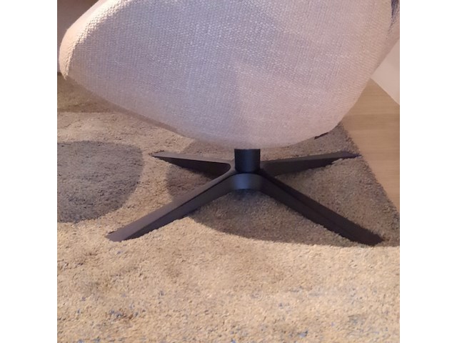 Fauteuil met footstool conform, globe, taupe - afbeelding 12 van  14