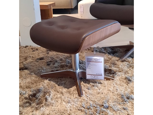 Fauteuil met footstool conform, timeout, bruin - afbeelding 4 van  12