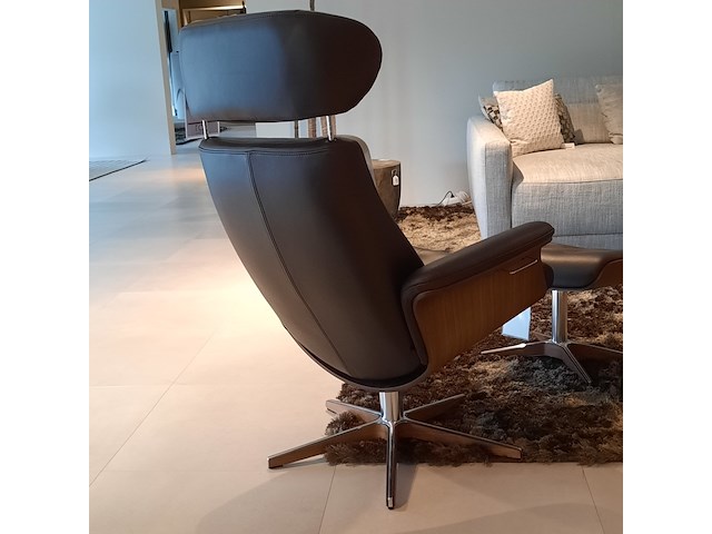 Fauteuil met footstool conform, timeout, bruin - afbeelding 8 van  12