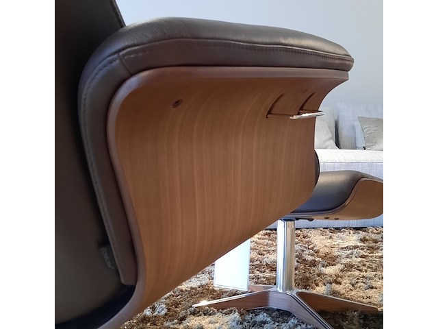 Fauteuil met footstool conform, timeout, bruin - afbeelding 10 van  12