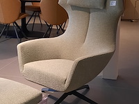 Fauteuil met footstool design on stock, nosto, inclusief hoofdkussen - afbeelding 5 van  11