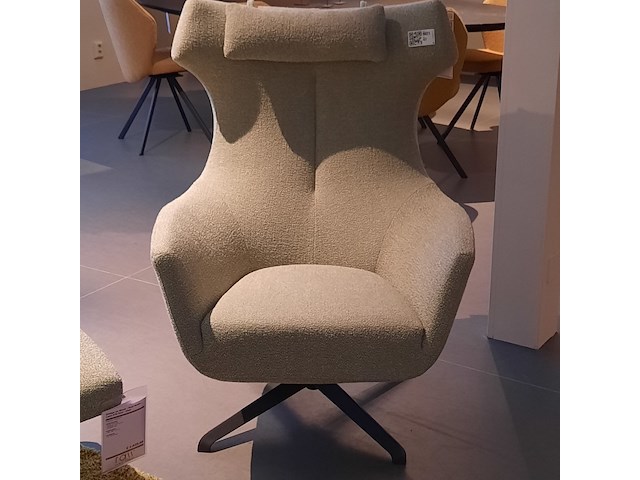 Fauteuil met footstool design on stock, nosto, inclusief hoofdkussen - afbeelding 6 van  11