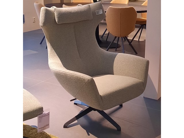 Fauteuil met footstool design on stock, nosto, inclusief hoofdkussen - afbeelding 7 van  11