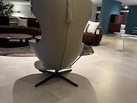 Fauteuil met footstool leolux, caruzzo plus, koala, draaibaar en verstelbaar - afbeelding 7 van  9