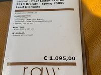 Fauteuil met footstool leolux, lodey, brandy, draaibaar en verstelbaar - afbeelding 3 van  7