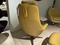 Fauteuil met footstool pode, spot two, draaibaar - afbeelding 2 van  10