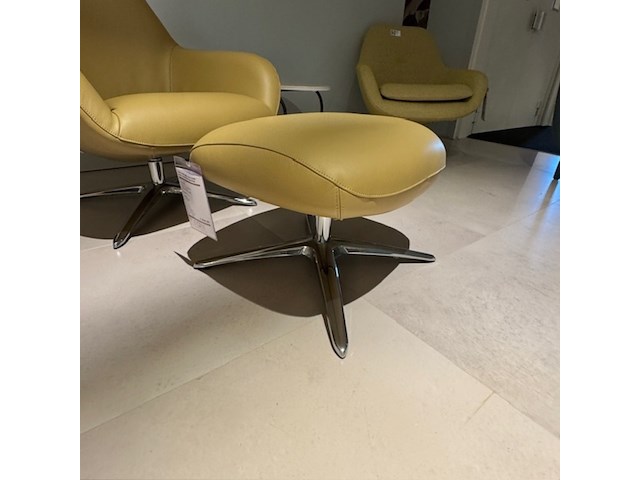 Fauteuil met footstool pode, spot two, draaibaar - afbeelding 6 van  10