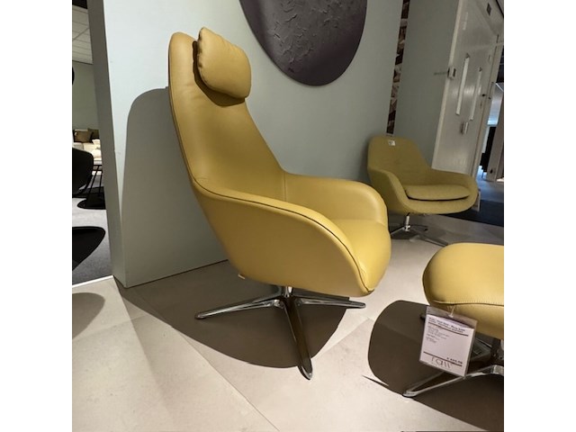 Fauteuil met footstool pode, spot two, draaibaar - afbeelding 7 van  10