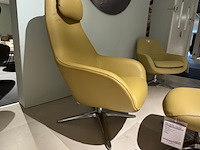Fauteuil met footstool pode, spot two, draaibaar - afbeelding 7 van  10
