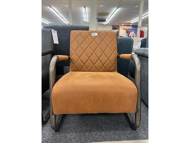 Fauteuil michel, cognac - afbeelding 2 van  7