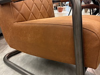 Fauteuil michel, cognac - afbeelding 4 van  7