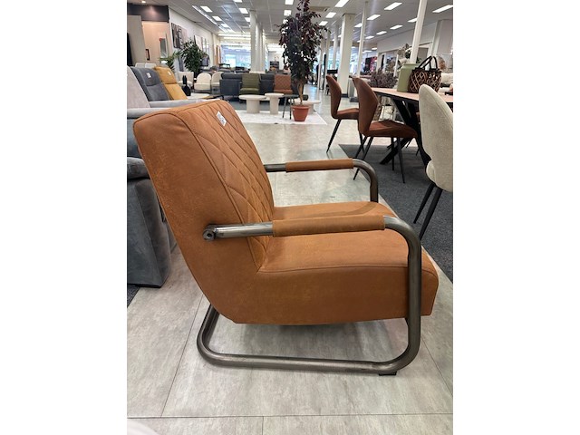 Fauteuil michel, cognac - afbeelding 5 van  7
