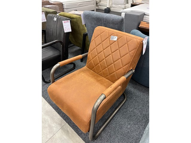 Fauteuil michel, cognac - afbeelding 7 van  7
