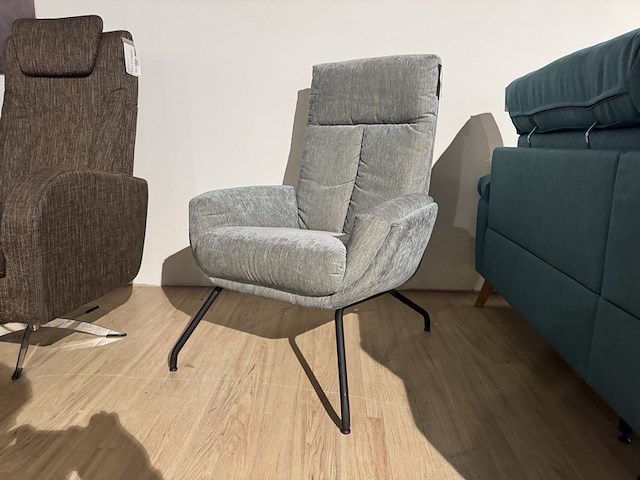 Fauteuil, mint/grijs - afbeelding 1 van  3
