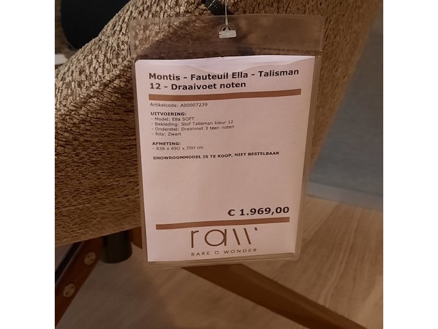 Fauteuil montis, ella, draaibaar - afbeelding 2 van  7