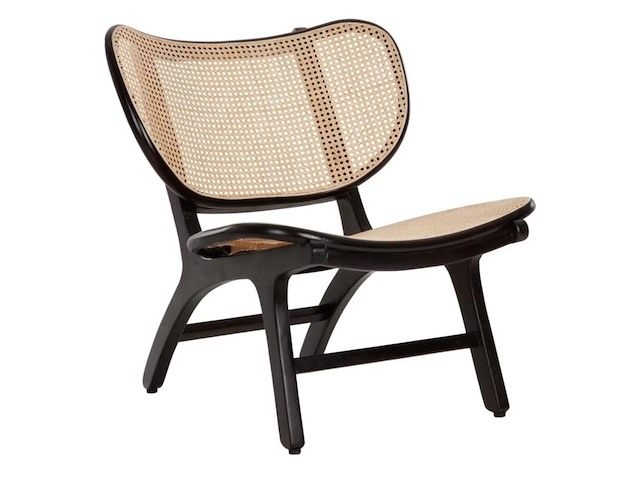 Fauteuil, must living, orion, zwart/beige, 78x69x83cm - afbeelding 1 van  5