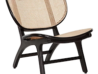 Fauteuil, must living, orion, zwart/beige, 78x69x83cm - afbeelding 1 van  5