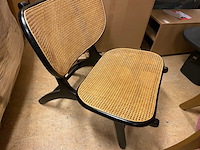 Fauteuil, must living, orion, zwart/beige, 78x69x83cm - afbeelding 3 van  5