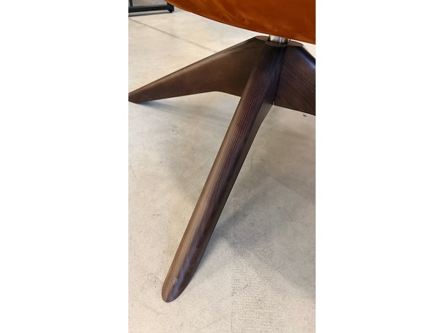 Fauteuil, oranje/rood, 75x75 cm - afbeelding 2 van  3