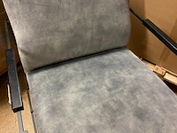 Fauteuil, passe partour, box, grijs, 80 x 80 x 67 cm - afbeelding 2 van  4