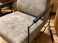 Fauteuil, passe partour, box, grijs, 80 x 80 x 67 cm - afbeelding 3 van  4