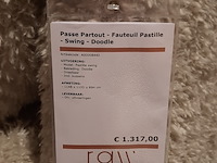 Fauteuil passepartout, pastile swing, draaibaar - afbeelding 2 van  8