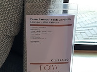 Fauteuil passepartout, pastille, mint - afbeelding 2 van  9
