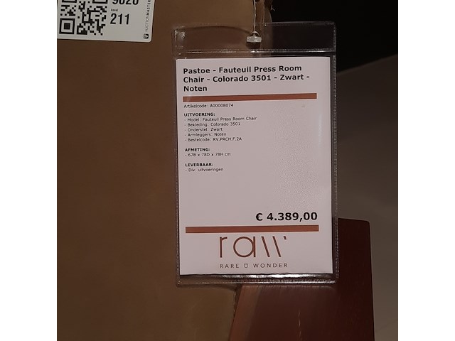 Fauteuil pastoe, press room chair - afbeelding 3 van  10