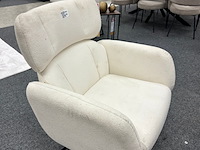 Fauteuil petra, geweven, crème - afbeelding 1 van  5