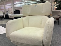 Fauteuil petra, geweven, crème - afbeelding 3 van  5