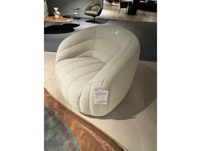 Fauteuil pode, balini, light grey, draaibaar - afbeelding 1 van  4