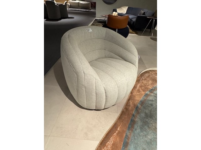 Fauteuil pode, balini, light grey, draaibaar - afbeelding 2 van  4