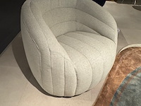 Fauteuil pode, balini, light grey, draaibaar - afbeelding 2 van  4