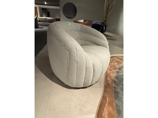 Fauteuil pode, balini, light grey, draaibaar - afbeelding 3 van  4
