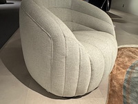 Fauteuil pode, balini, light grey, draaibaar - afbeelding 3 van  4