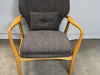 Fauteuil polspotten, peggy, grijs, design - afbeelding 1 van  6