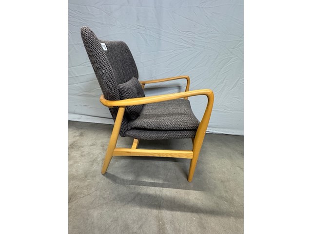 Fauteuil polspotten, peggy, grijs, design - afbeelding 4 van  6