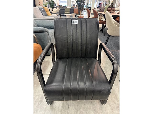 Fauteuil rene, zwart - afbeelding 1 van  6