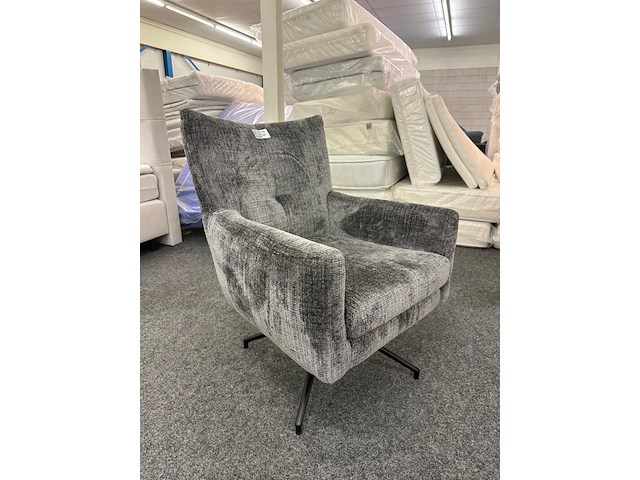 Fauteuil rick, geweven, antraciet - afbeelding 1 van  3