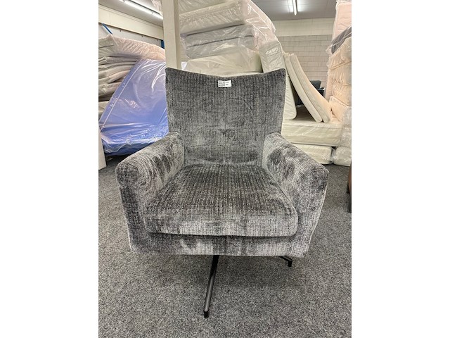 Fauteuil rick, geweven, antraciet - afbeelding 2 van  3