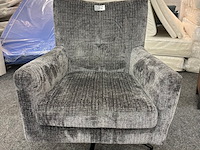 Fauteuil rick, geweven, antraciet - afbeelding 2 van  3