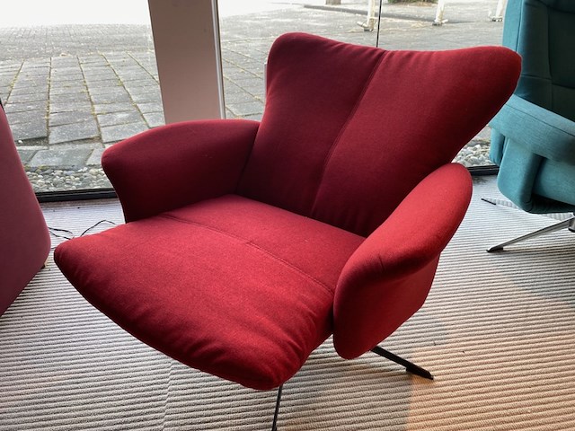 Fauteuil, rood - afbeelding 2 van  4