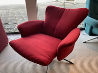 Fauteuil, rood - afbeelding 2 van  4