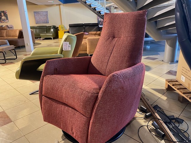 Fauteuil, rood - afbeelding 3 van  5