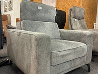 Fauteuil roselin, geweven, antraciet - afbeelding 2 van  4