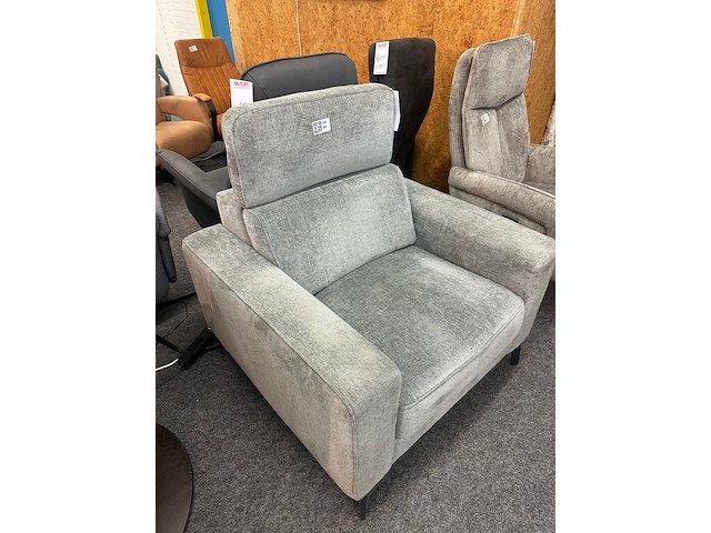 Fauteuil roselin, geweven, antraciet - afbeelding 4 van  4